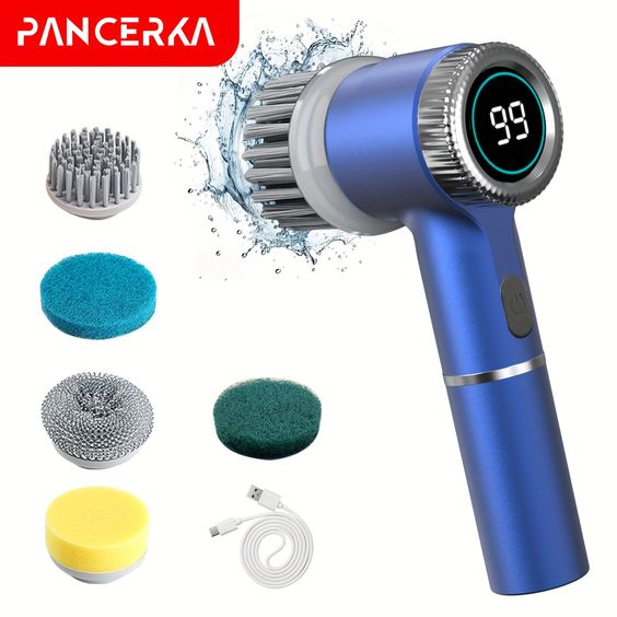 Cepillo de limpieza eléctrico 5 en 1