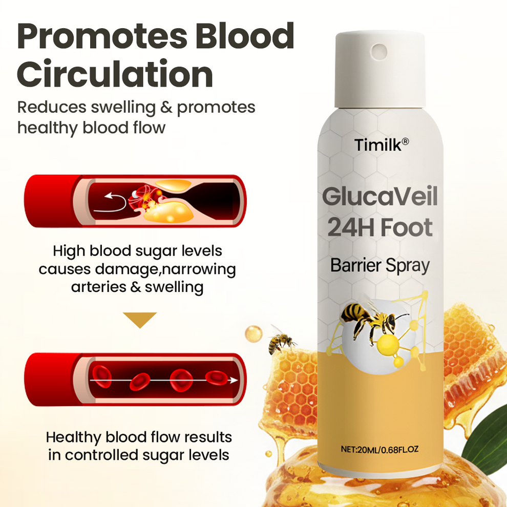 Spray protector para pies Timilk® GlucaVeil 24H