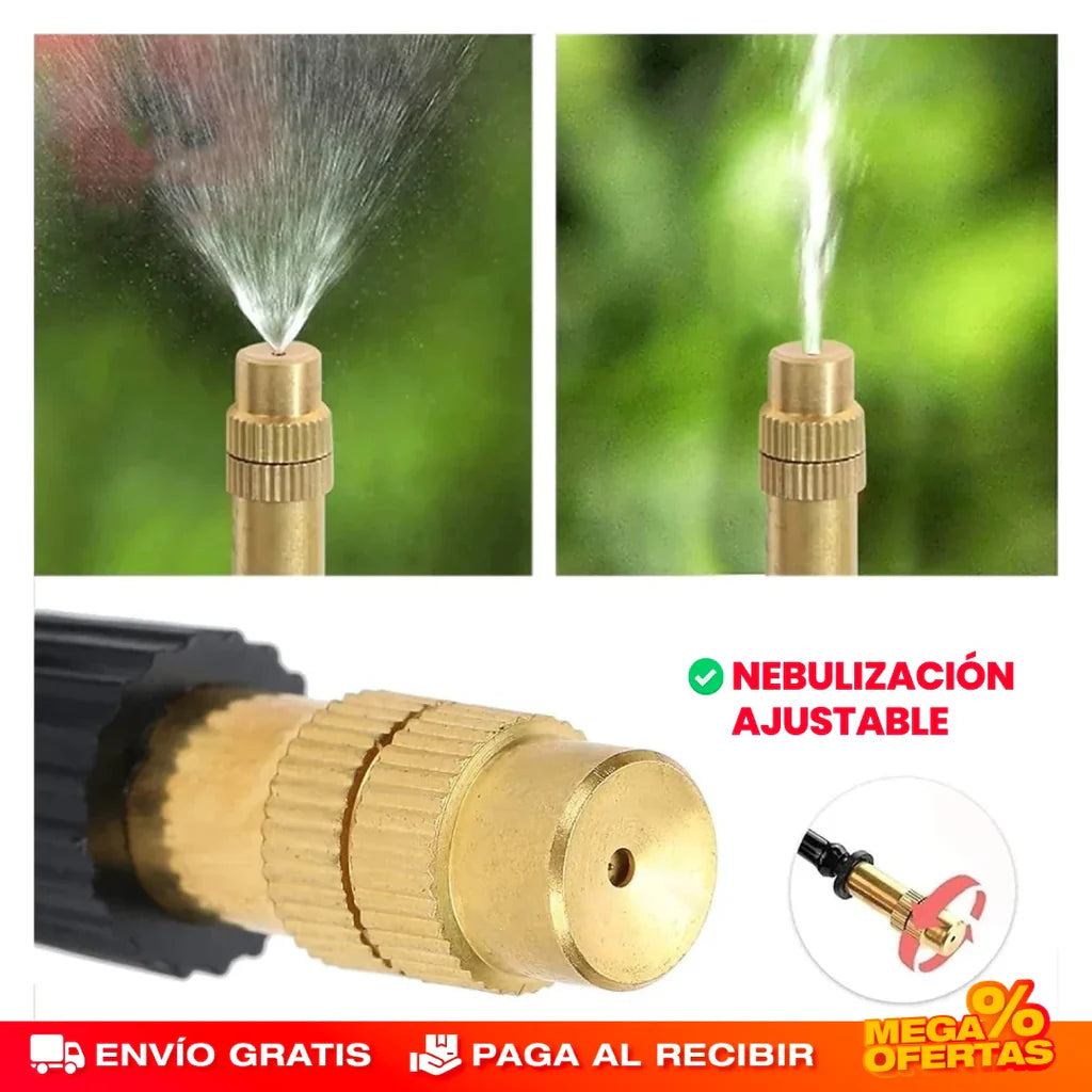 SET X5 RIEGO NEBULIZADOR PARA JARDÍN