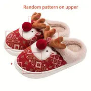 SweetReno™ – Pantuflas Navideñas Antideslizantes y Cálidas