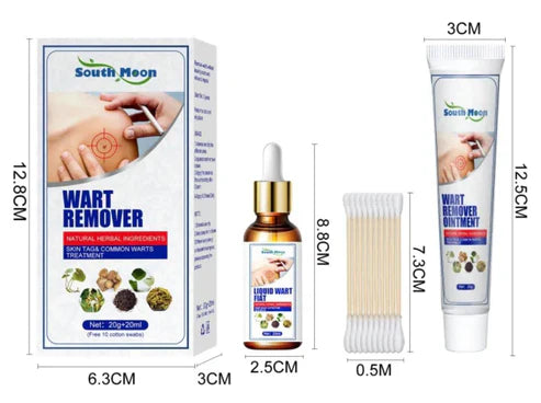 COMBO 2x1 || ELIMINADOR DE VERRUGAS: Serum + crema