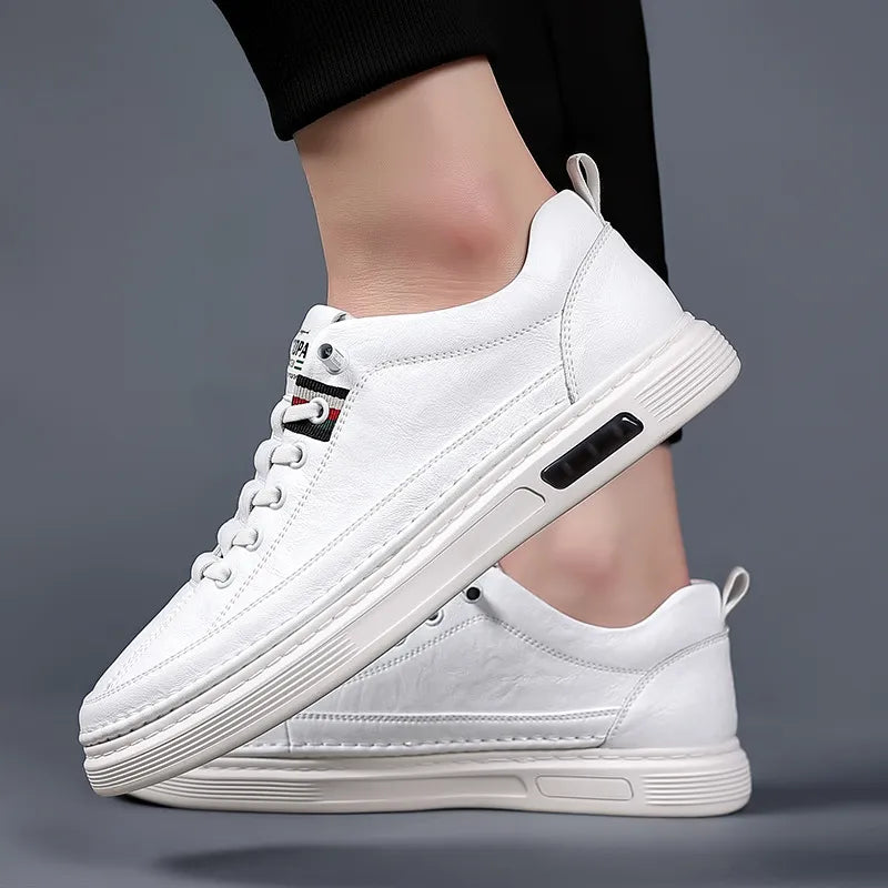 Zapatos de cuero italiano suaves y cómodos hechos a mano