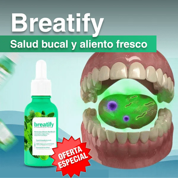 Breatify - Gotas Contra El Mal Aliento