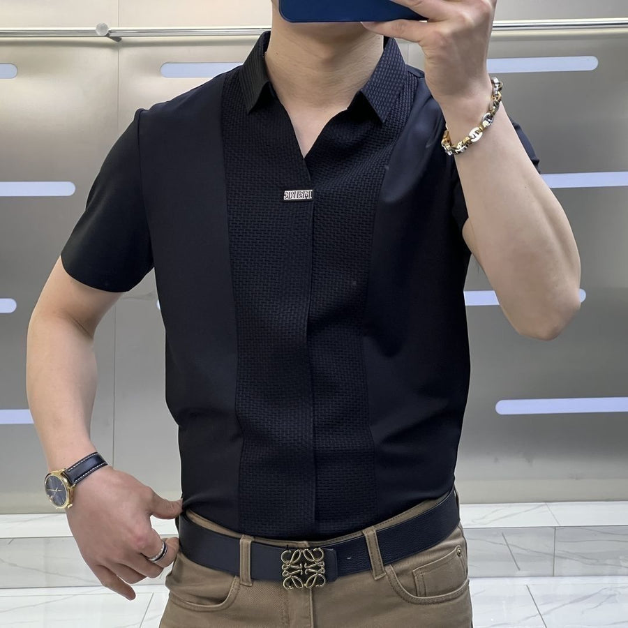 🔥 FlexiStyle: Camisa Elástica que Combina Confort y Estilo 🔥
