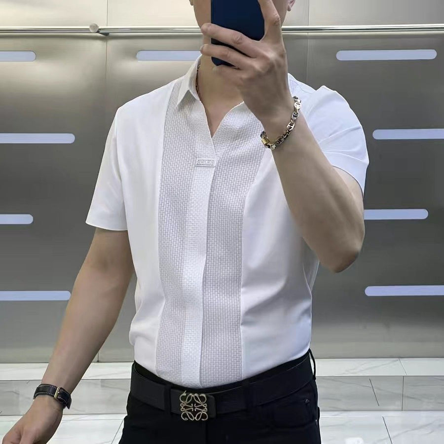 🔥 FlexiStyle: Camisa Elástica que Combina Confort y Estilo 🔥
