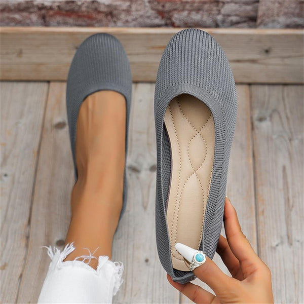 Último día: 50 % de descuento: zapatos casuales cómodos, transpirables, sin cordones, con soporte para el arco y antideslizantes para mujer