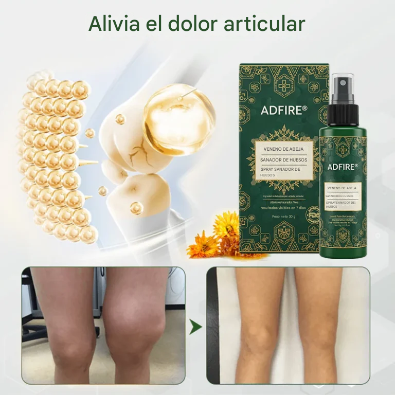 Adfire® Espray revitalizante para huesos y articulaciones con veneno de abeja