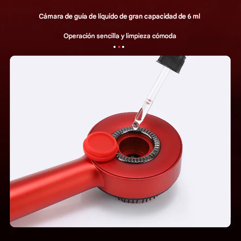 Peine de masaje vibratorio eléctrico