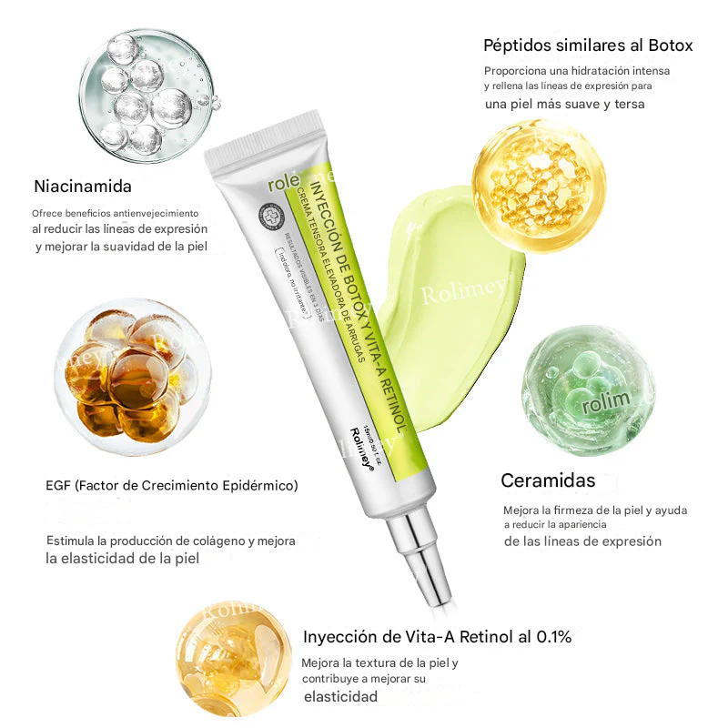 💛✅Hecho y enviado en EE. UU. 💫 Botox & Vita-A Retinol Shot Crema antiarrugas y reafirmante – Último día con 70 % de descuento