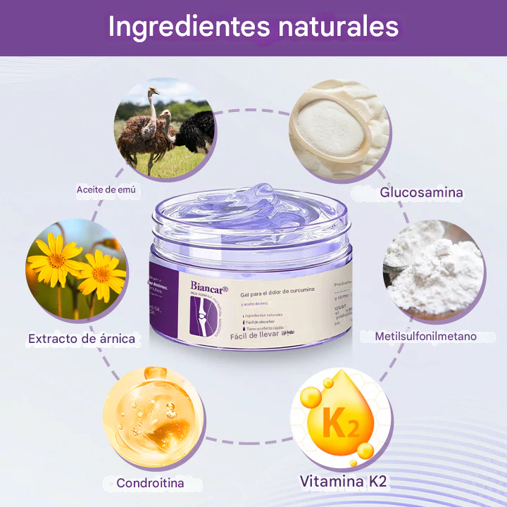 Biancat® Curcumin & Emu Oil Pain Gel