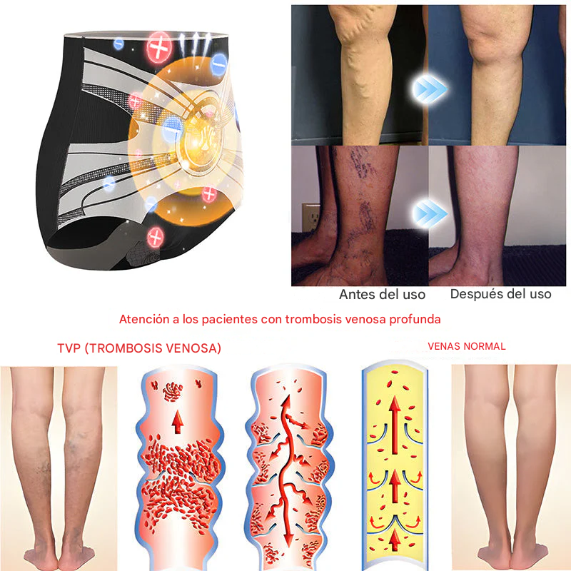 Oferta relámpago 2025🔥: Shorts moldeadores Anyidea® de fibra de titanio y turmalina de grado médico (¡Último día: 80 % de descuento! 🚨)