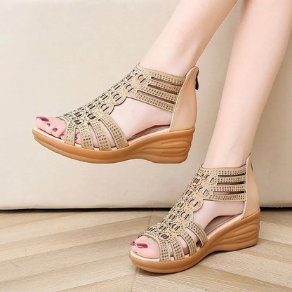 Sandalias ortopédicas ultra cómodas.