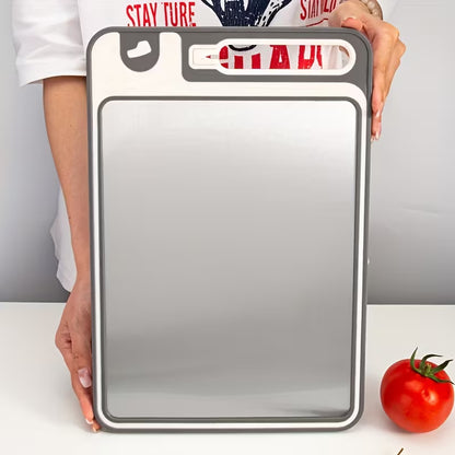 Tabla De Cortar Premium De Acero Inoxidable