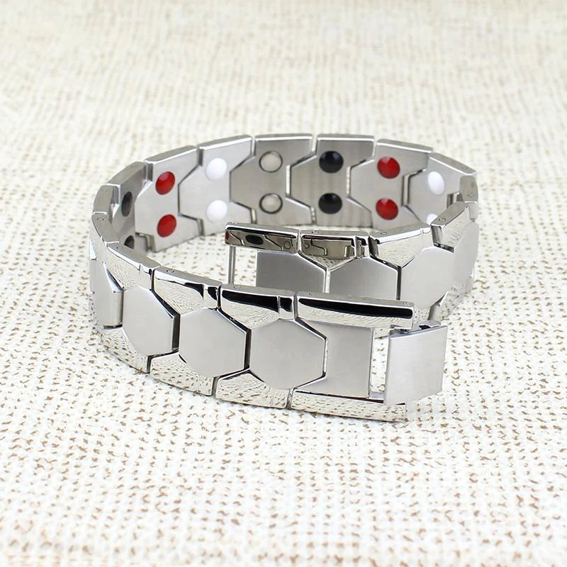 Pulsera de bienestar con imán de cobre Czticle® MagnaCalm Unisex