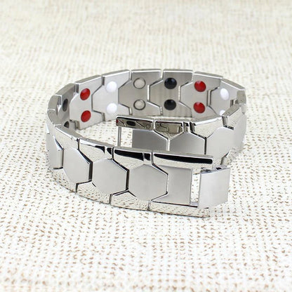 Pulsera de bienestar con imán de cobre Czticle® MagnaCalm Unisex