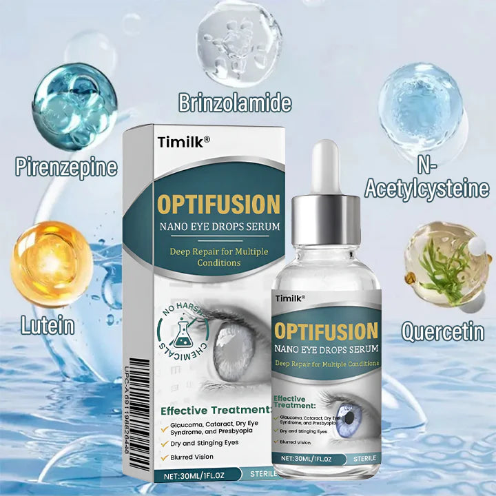 Suero para gotas oftálmicas Timilk® OptiFusion Nano