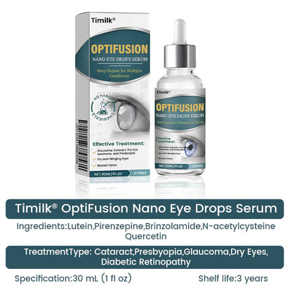 Suero para gotas oftálmicas Timilk® OptiFusion Nano
