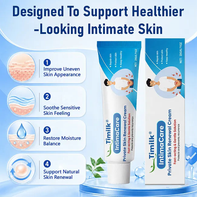 Crema renovadora de la piel íntima Timilk® IntimaCare