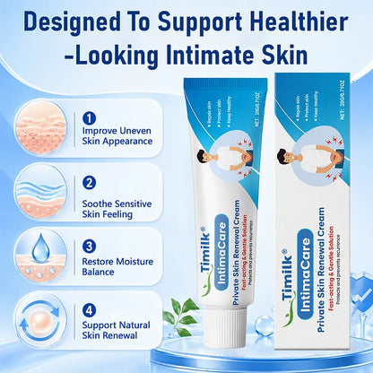 Crema renovadora de la piel íntima Timilk® IntimaCare
