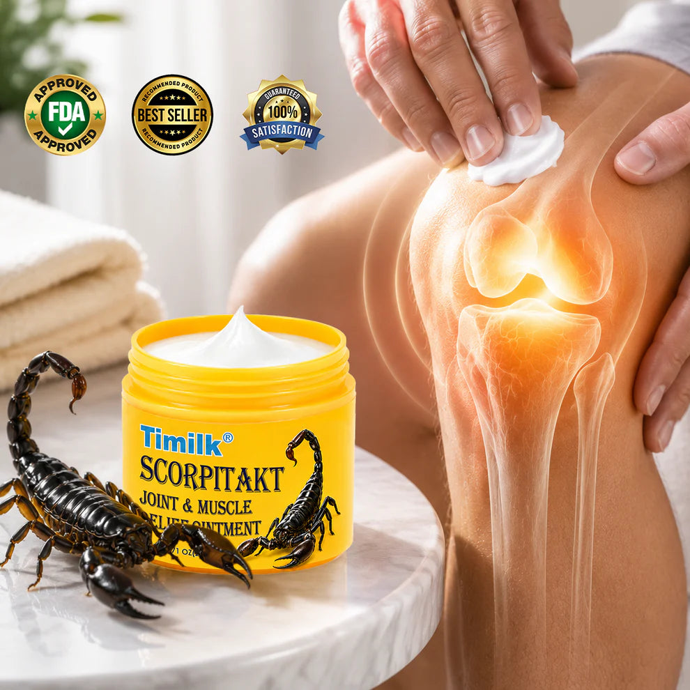 Ungüento Timilk® ScorpiTakt para el alivio de articulaciones y músculos
