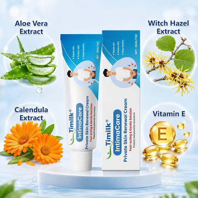 Crema renovadora de la piel íntima Timilk® IntimaCare