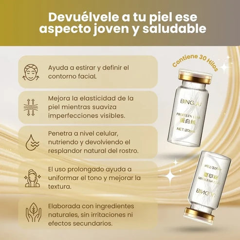 Set Hilos Tensores Absorbibles de Colágeno + Serúm 🎁