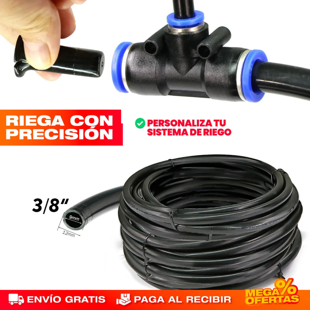 SET X5 RIEGO NEBULIZADOR PARA JARDÍN