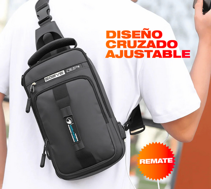 BOLSO CRUZADO CON PUERTO USB