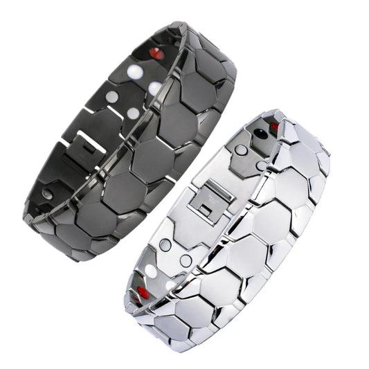 Pulsera de bienestar con imán de cobre Czticle® MagnaCalm Unisex