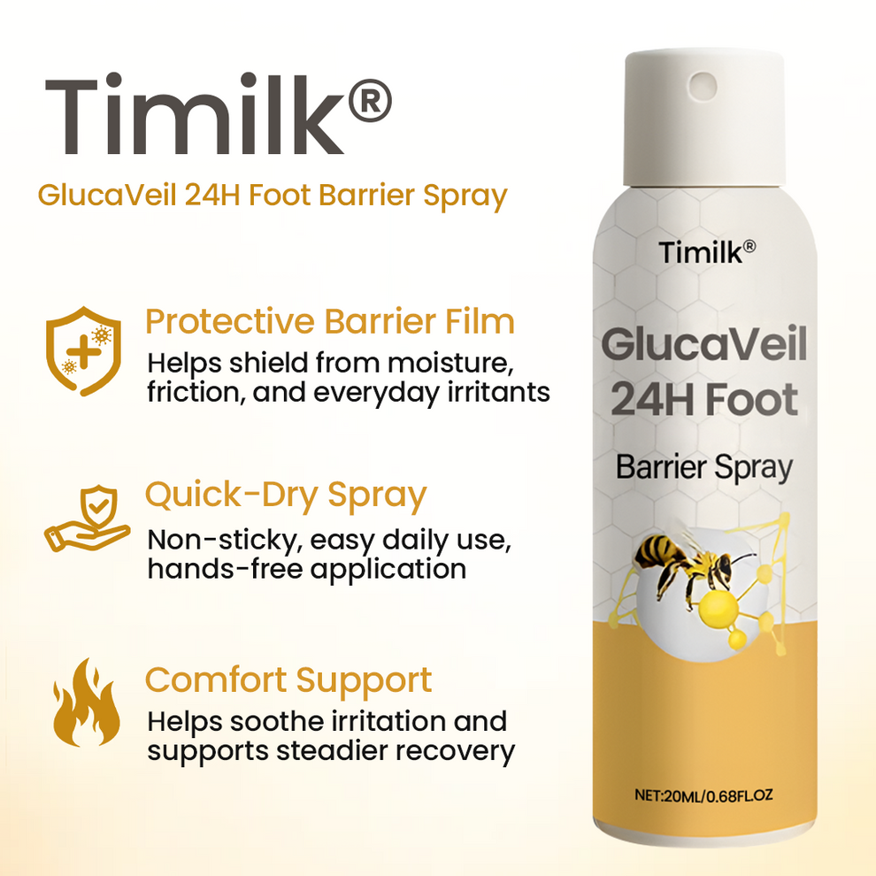 Spray protector para pies Timilk® GlucaVeil 24H
