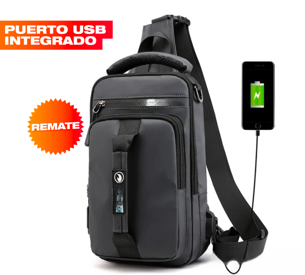 BOLSO CRUZADO CON PUERTO USB