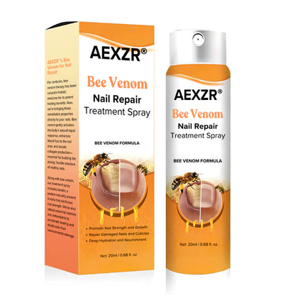 AEXZR® Spray de tratamiento reparador de uñas con veneno de abeja