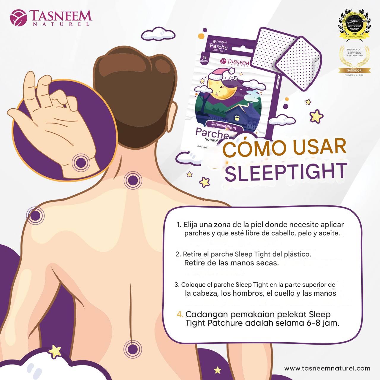 Parche para dormir bien de Tasneem Herbs