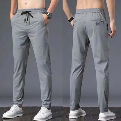IceFlex™ Activewear - Pantalon tipo jogger, deportivos casuales de seda helada para hombre
