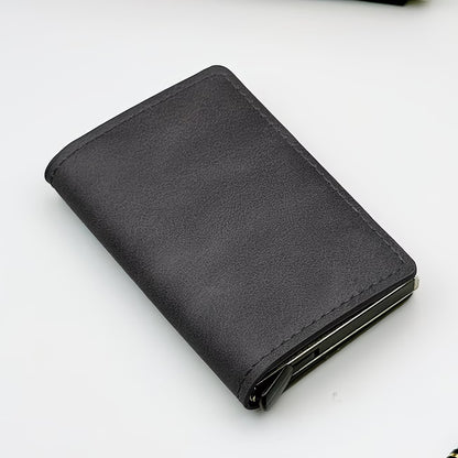 Cartera de hombre de fibra de carbono con tarjetero