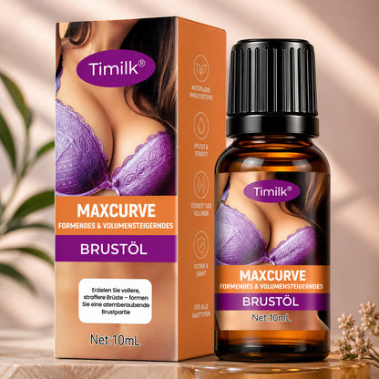 Aceite para el busto MaxCurve para dar forma y aumentar el volumen