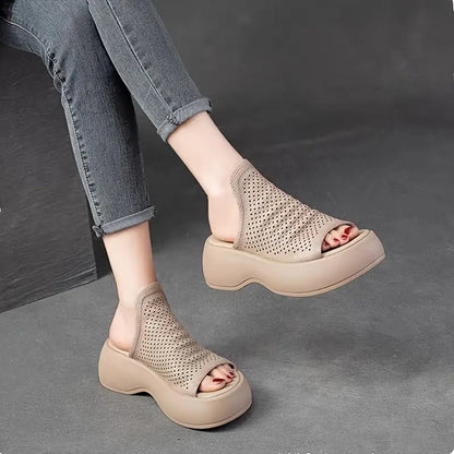 👠 Sandalias de Plataforma Gruesa Antideslizantes