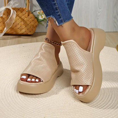 👠 Sandalias de Plataforma Gruesa Antideslizantes