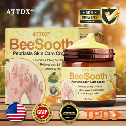 Crema para el cuidado de la piel con psoriasis ATTDX® BeeSooth