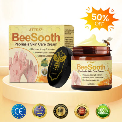 Crema para el cuidado de la piel con psoriasis ATTDX® BeeSooth