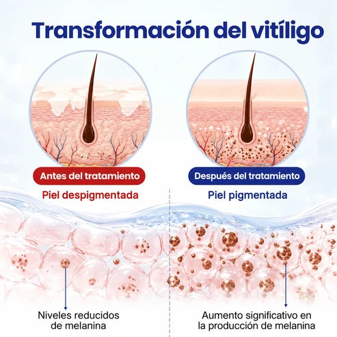 VitiRepair - Spray avanzado para el vitiligo y parches blancos