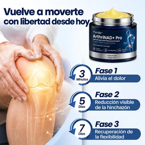 Crema ArthriNAD+ Pro para la recuperación avanzada de las articulaciones