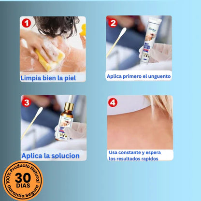 COMBO 2x1 || ELIMINADOR DE VERRUGAS: Serum + crema