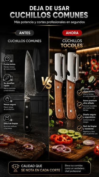 Corta en segundos como un Chef profesional 🔪