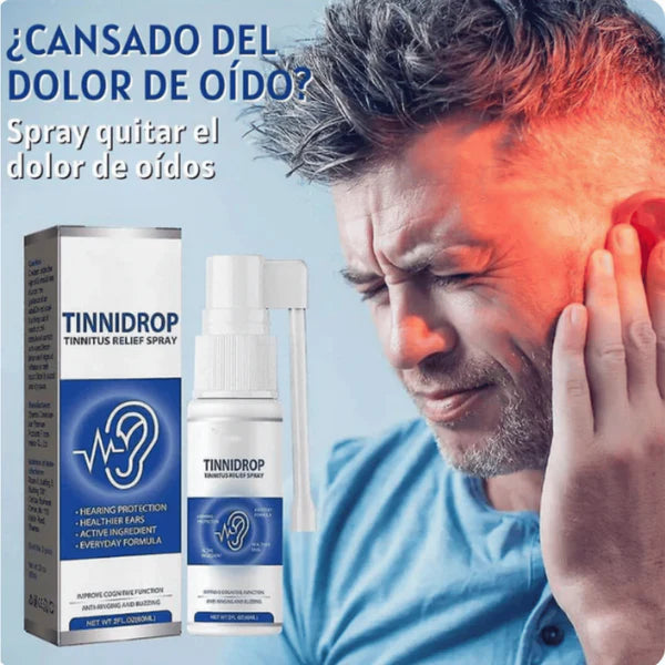 TinniDrop® tratamiento en SPRAY , para el tinnitus