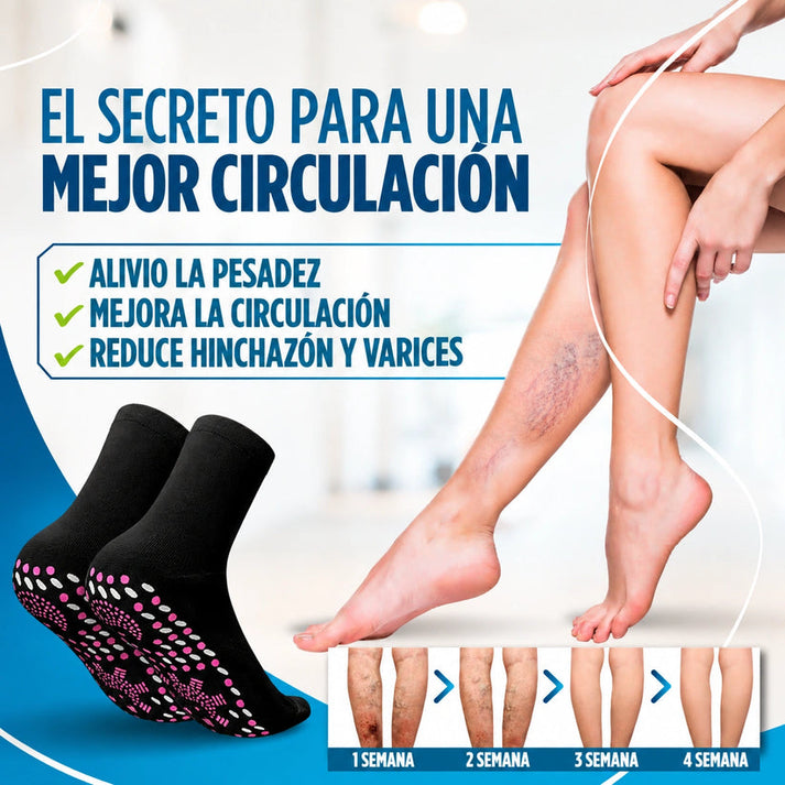 🧦MEDIAS TURMALINA TERAPIA MAGNÉTICA🦵💫