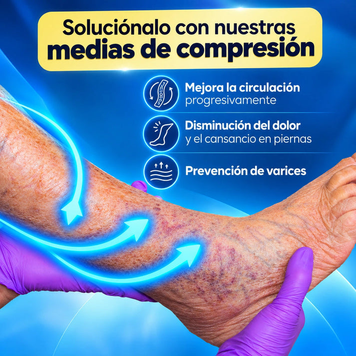 🧦MEDIAS TURMALINA TERAPIA MAGNÉTICA🦵💫