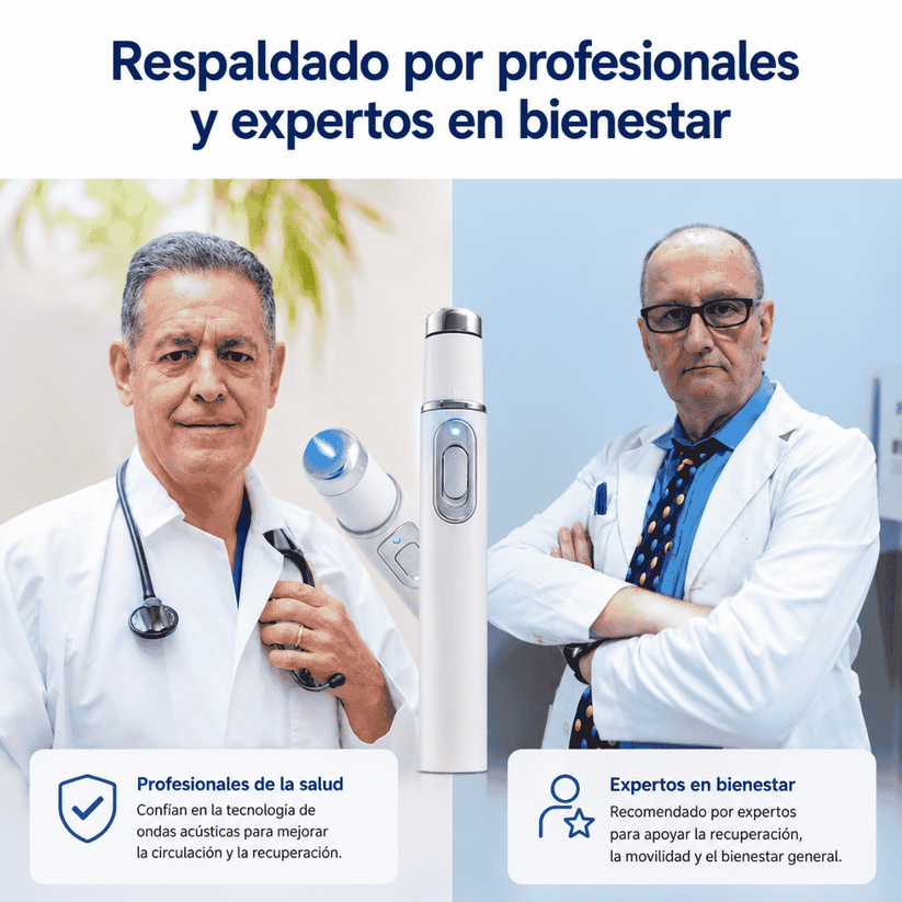 Masajeador De Terapia De Ondas De Choque Ultrasónicas