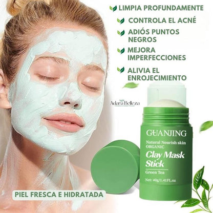 Promo 2x1 - Mascarilla Anti Acné té verde 100% orgánico
