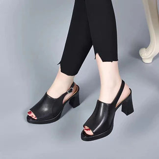 🌸 Sandalias Confort de Piel Para Mujer